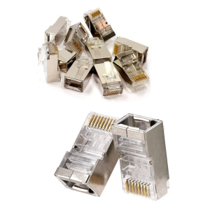 RJ 45 Metallic100% imported good quality brass network plug connector