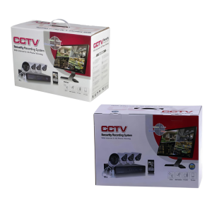 imported high quality cctv camera kit box