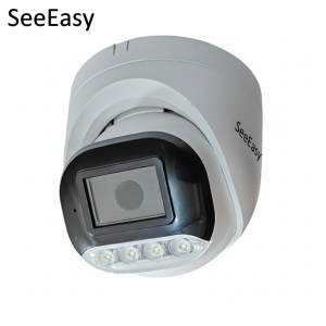 4 array dual led metal dome camera housing with IR Led & Sponge Ring