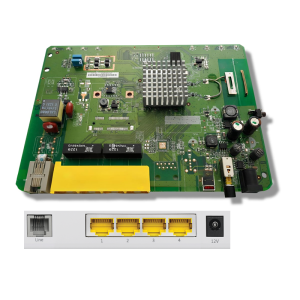 wireless 300MBPS modem router 4-port switch PCB Board
