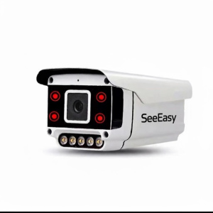 9 array dual led metal big bullet camera housing with IR Led & Sponge Ring