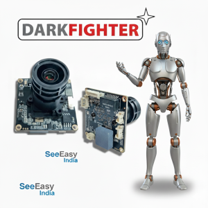ip pcb board 2k 5mp H5A true dark fighter full color full Image with black light F1.0 lens HS