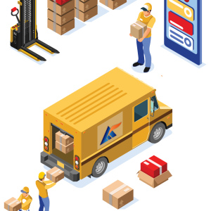 courier charges by surface